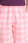 Zivame Farm Lore Knit Cotton Pyjama Set - Blackberry Wine — thumbnail 6